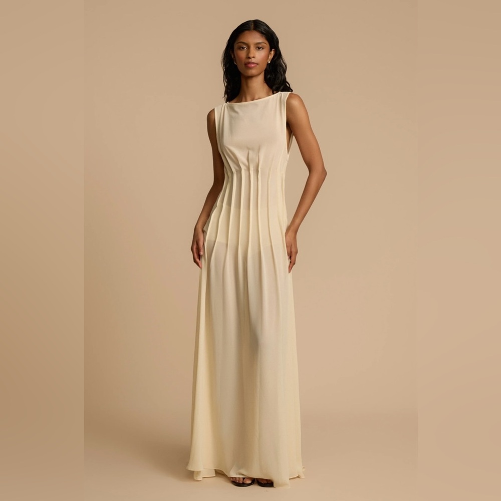 Arcina Ori Audrey Dress Cream size M - NWT